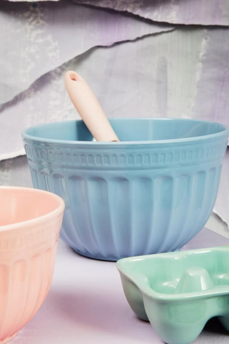 Melamine Extra Large Blue Mixing Bowl