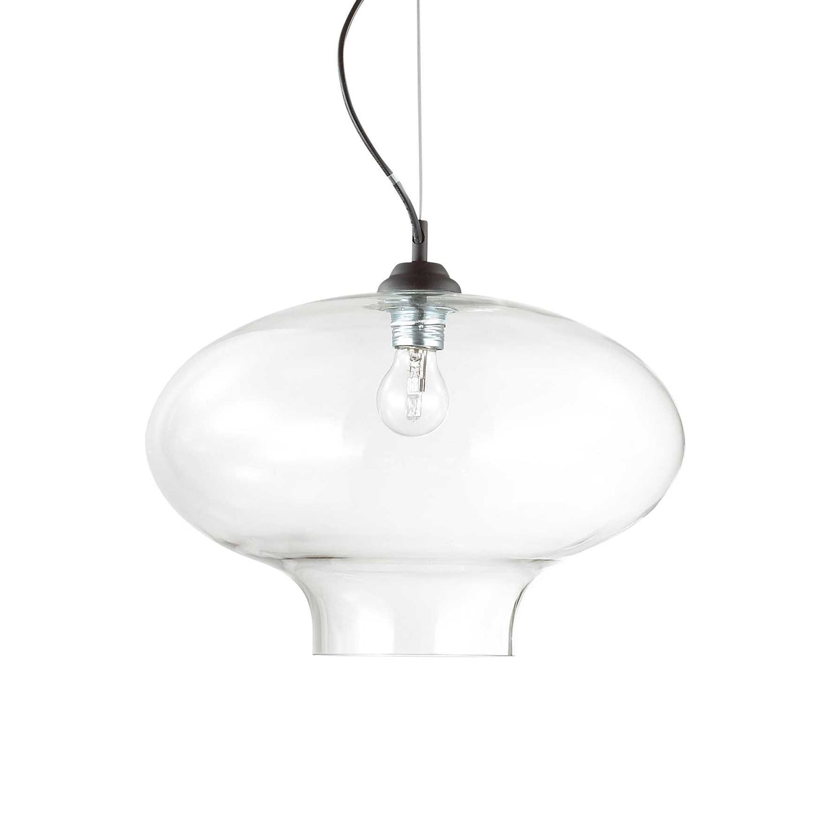Elegant Bistro Glass Pendant Light