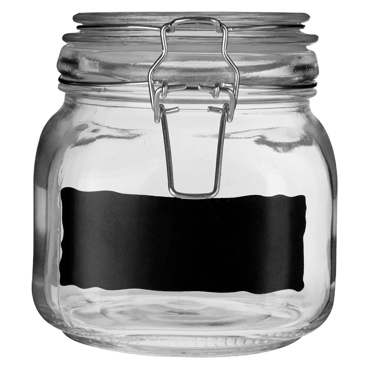 Glass With Clip Top Lid Small Storage Jar