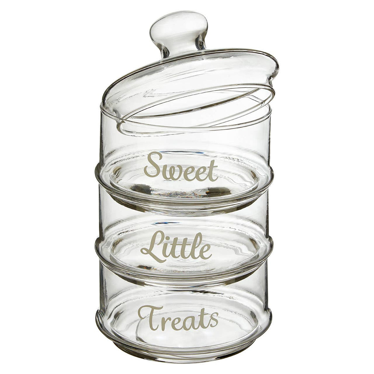 Stackable 3Pc Storage Jar