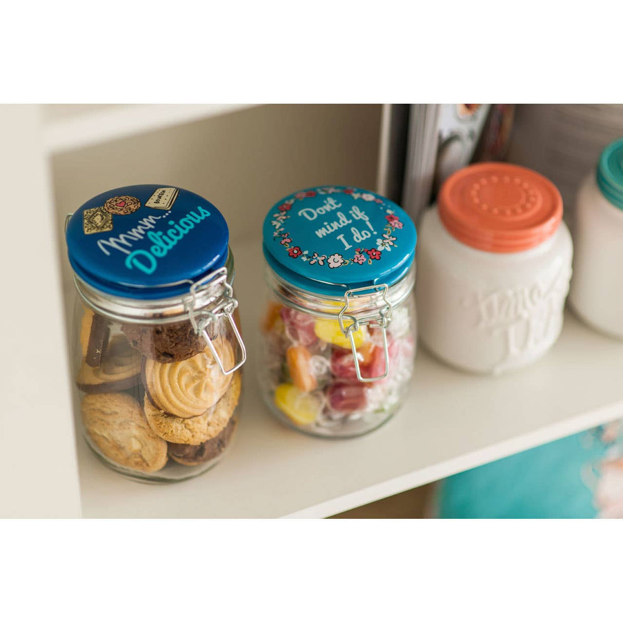 Pretty Things Glass Jar - 1000Ml