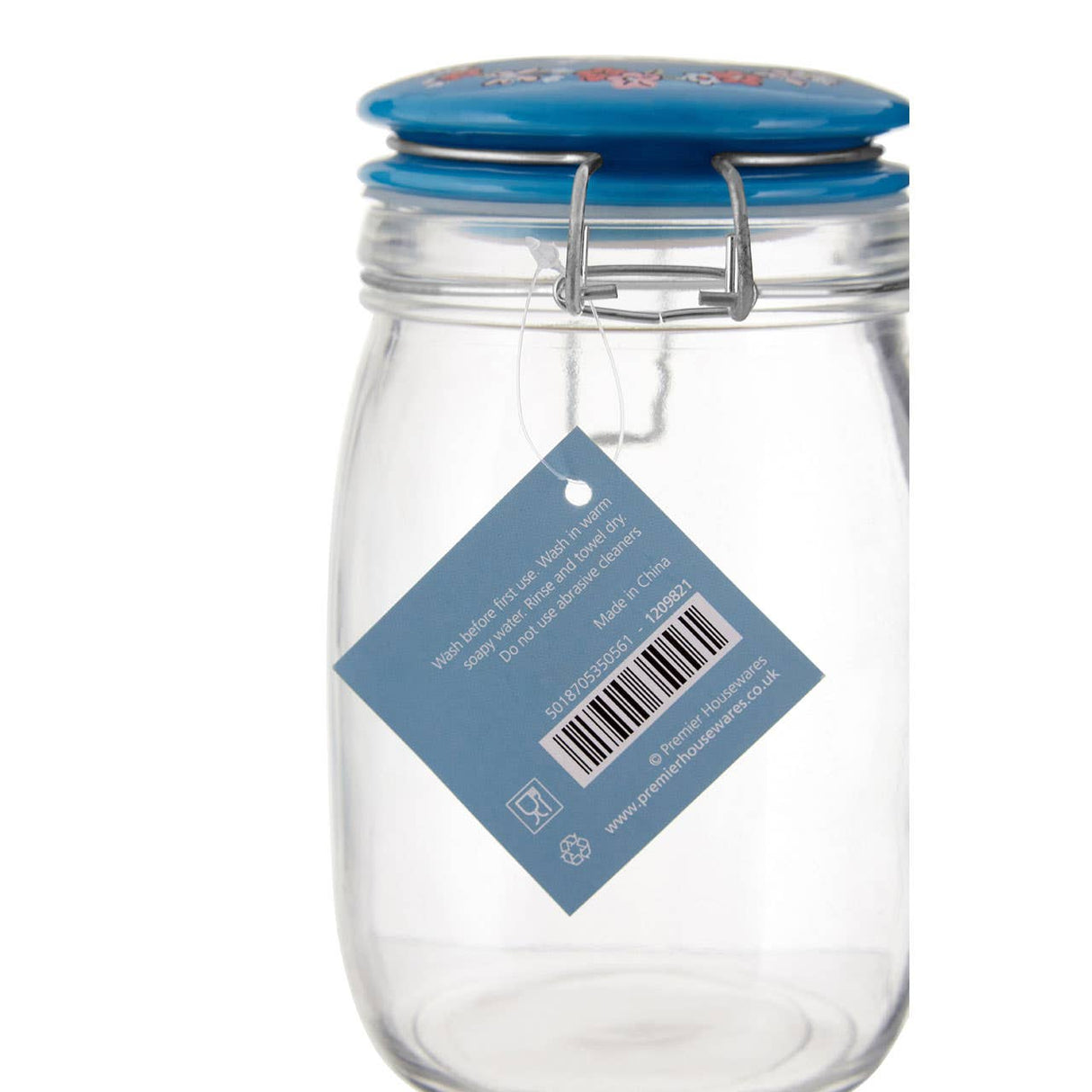 Pretty Things Glass Jar - 1000Ml