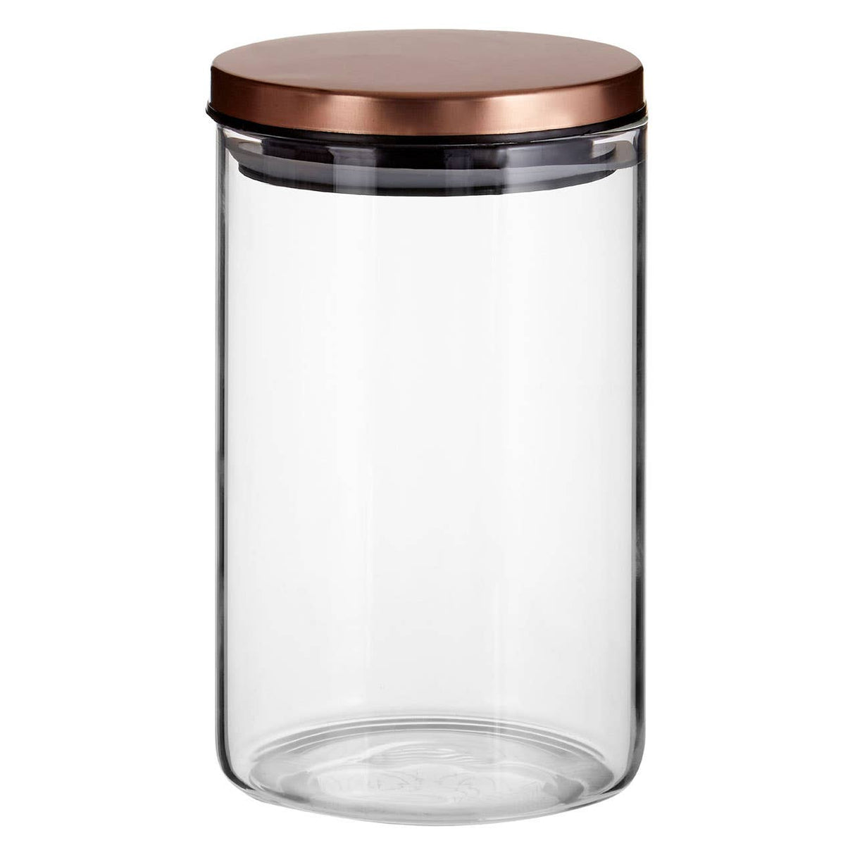 Freska Rose Gold Lid Storage Jar - 950Ml