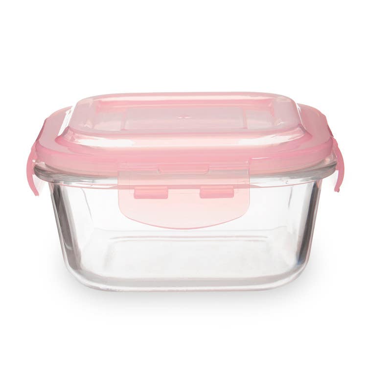 Freska 800ml Square Glass Container