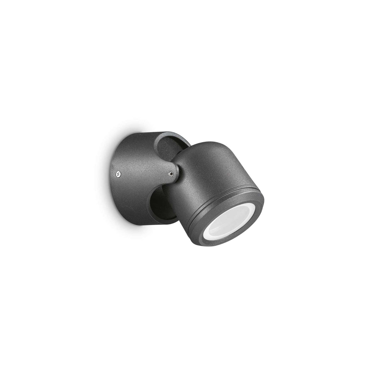 Zeno Adjustable Black Spotlight Wall Light