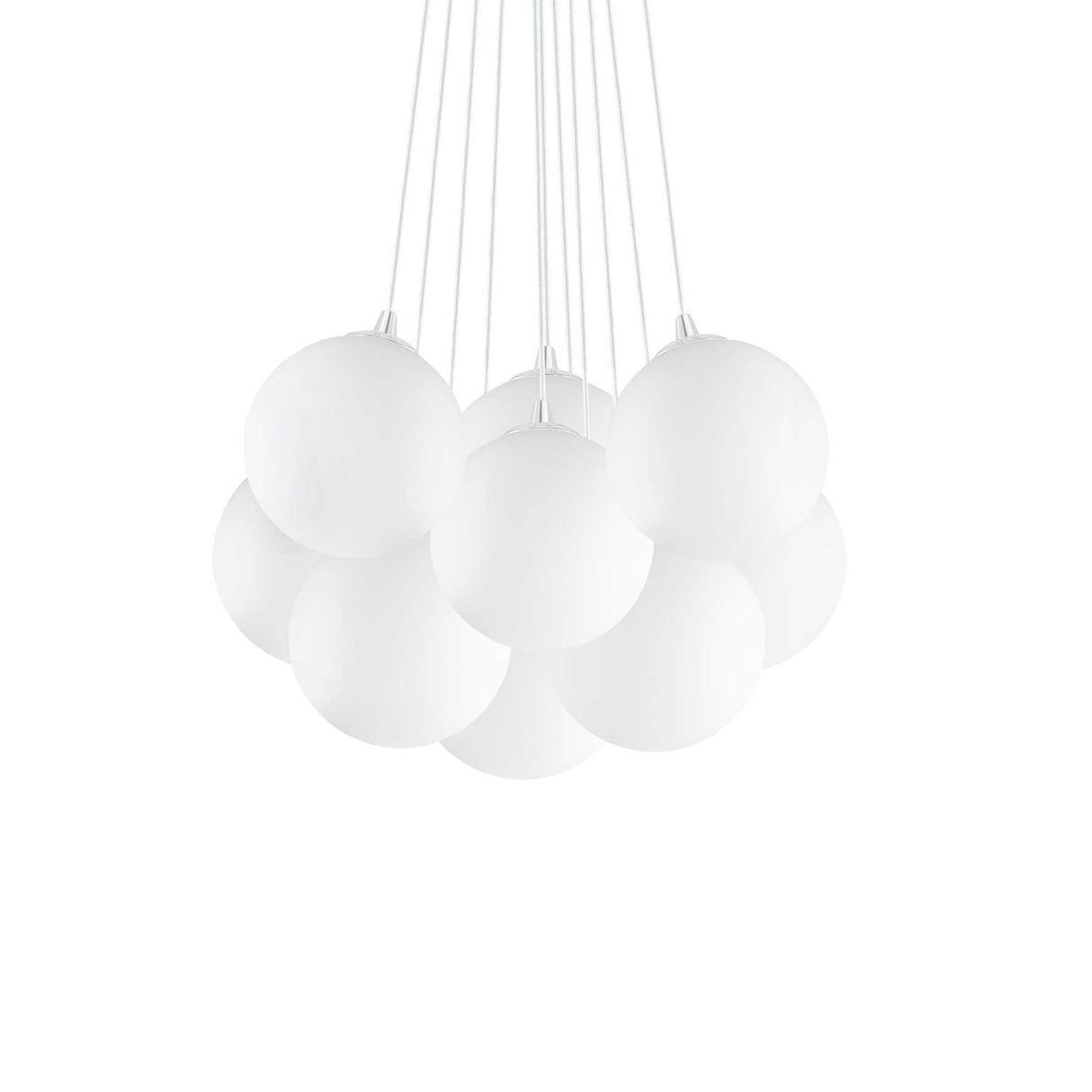 Sleek Mapa White Single Pendant Light