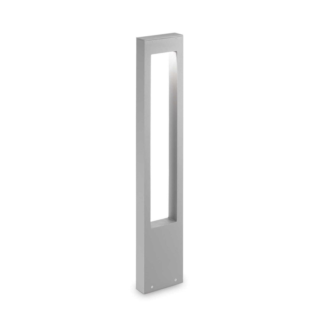 Vega Light Grey Modern Outdoor Post Lamp