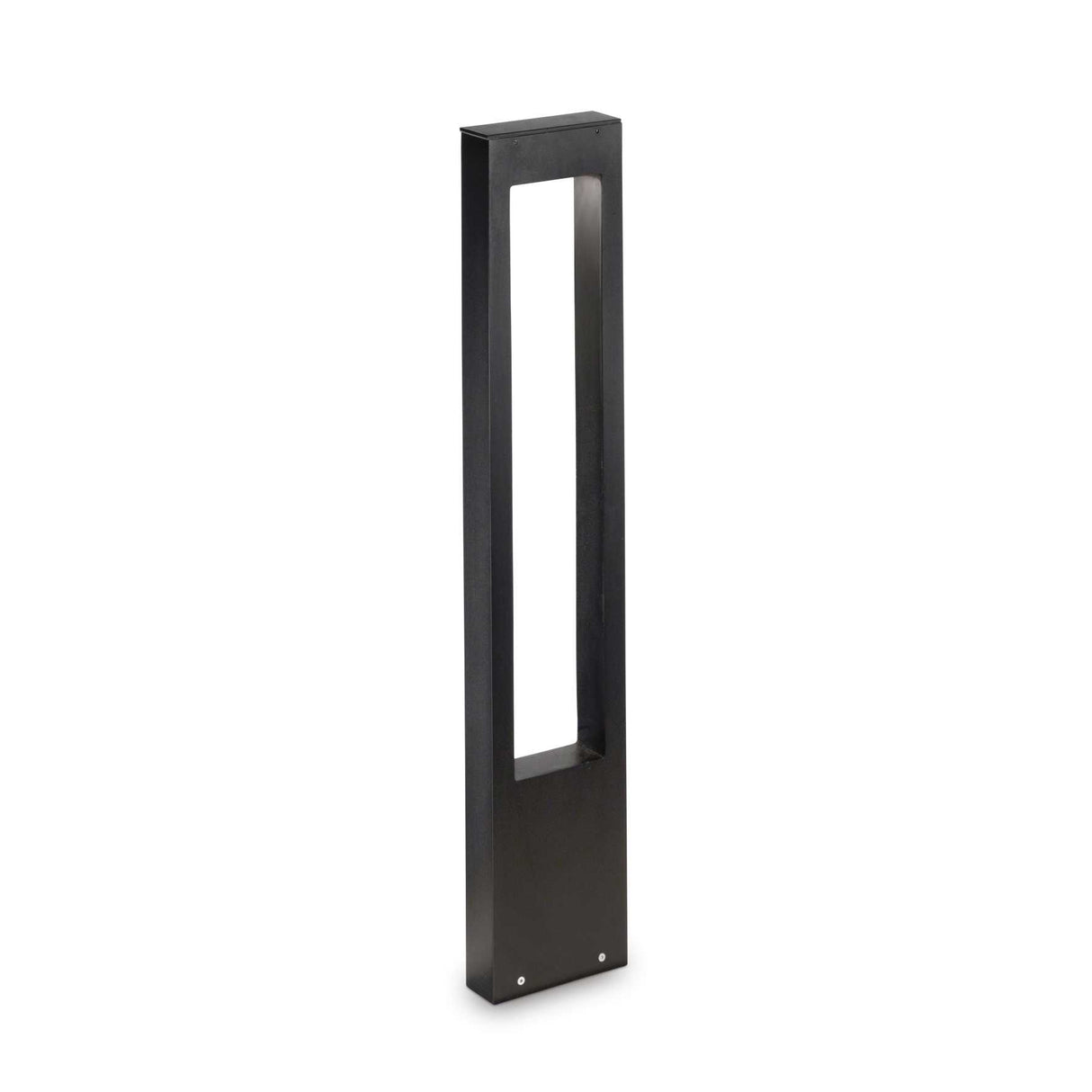 Vega Contemporary Black Outdoor Lamp Fixture