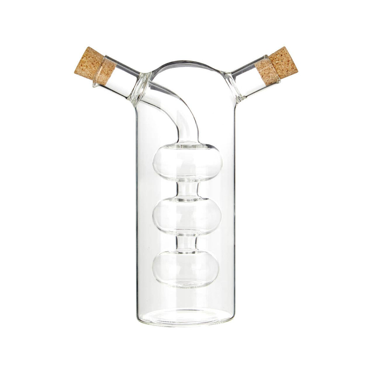 Oil And Vinegar Pourer Glass Bottle