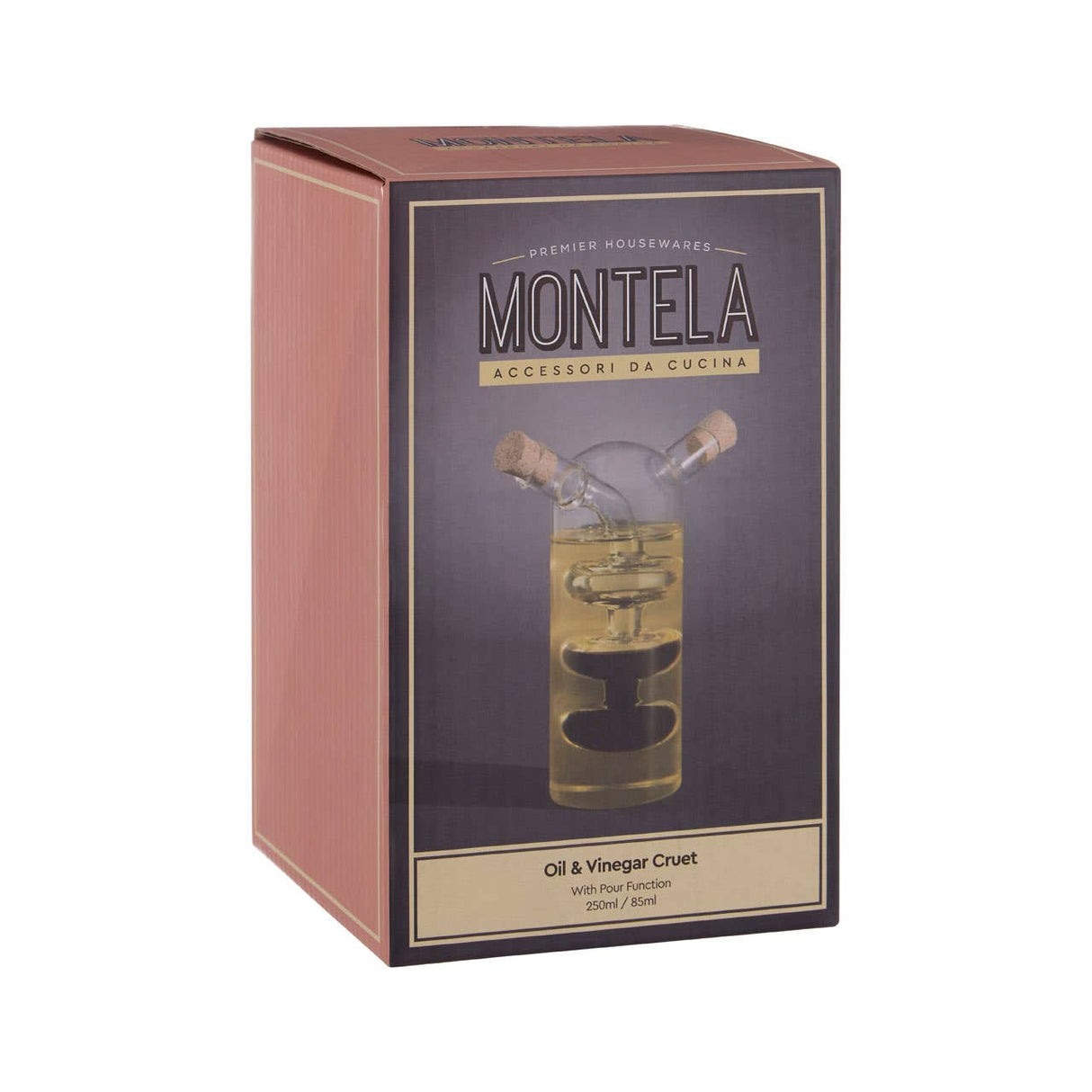 Oil And Vinegar Pourer Glass Bottle