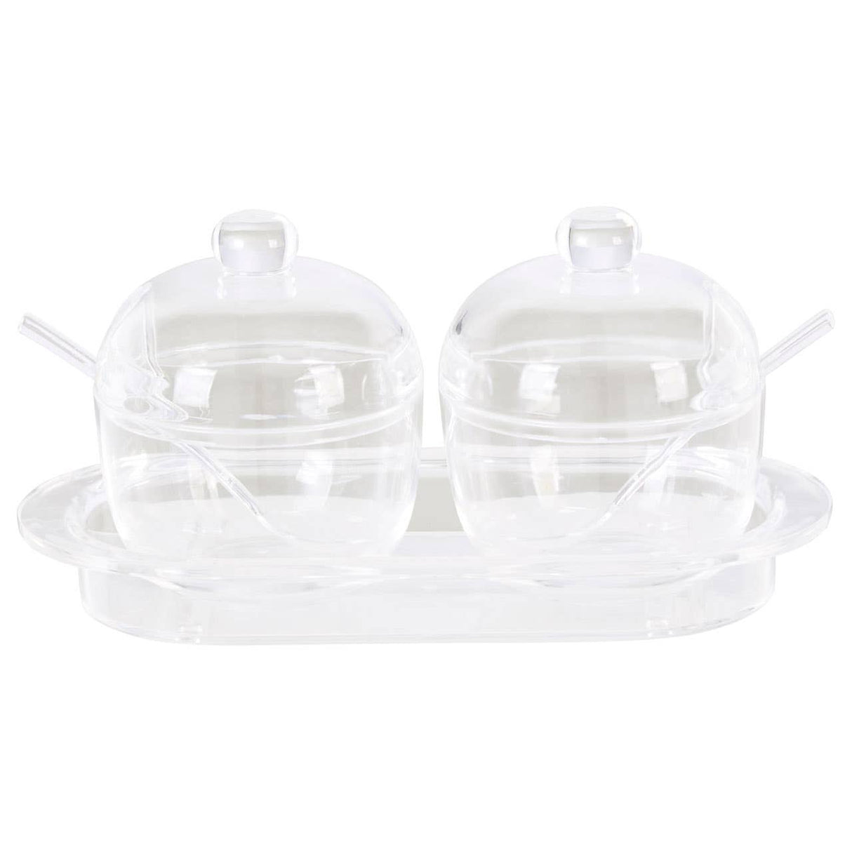 Gozo Set Of 2 Condiment Containers