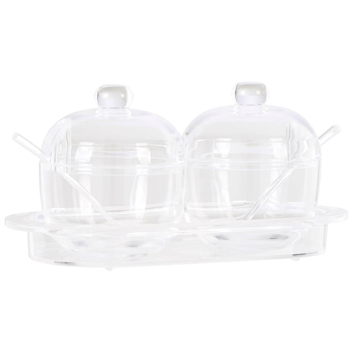 Gozo Set Of 2 Condiment Containers