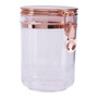 Gozo Canister With Copper Lid - 0.8Ltr