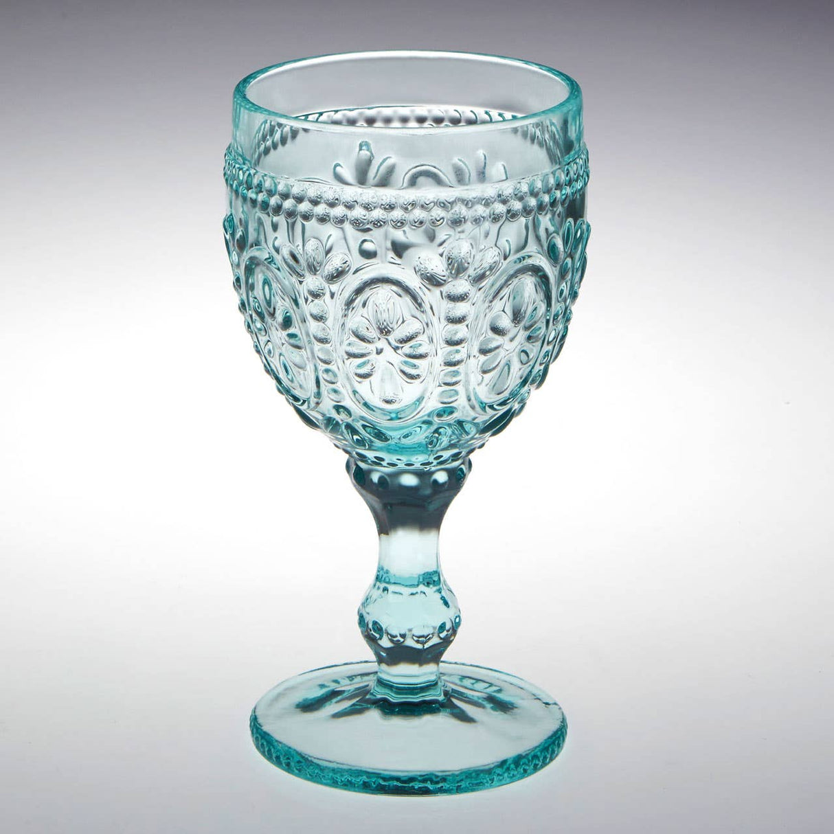 Fleur 2 Pink And 2 Blue Glasses - Set Of 4