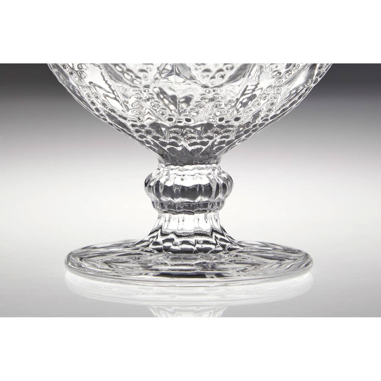 Fleur Clear Glass Sundae Dishes - Set Of 2