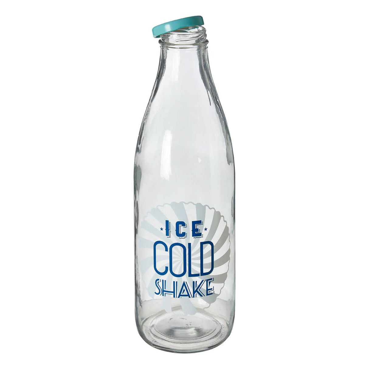Glass Bottle With Metal Lid