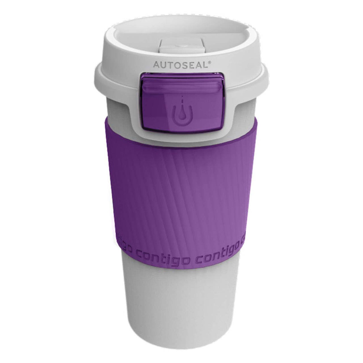Contigo Morgan White And Lilac Autoseal Mug - 355Ml