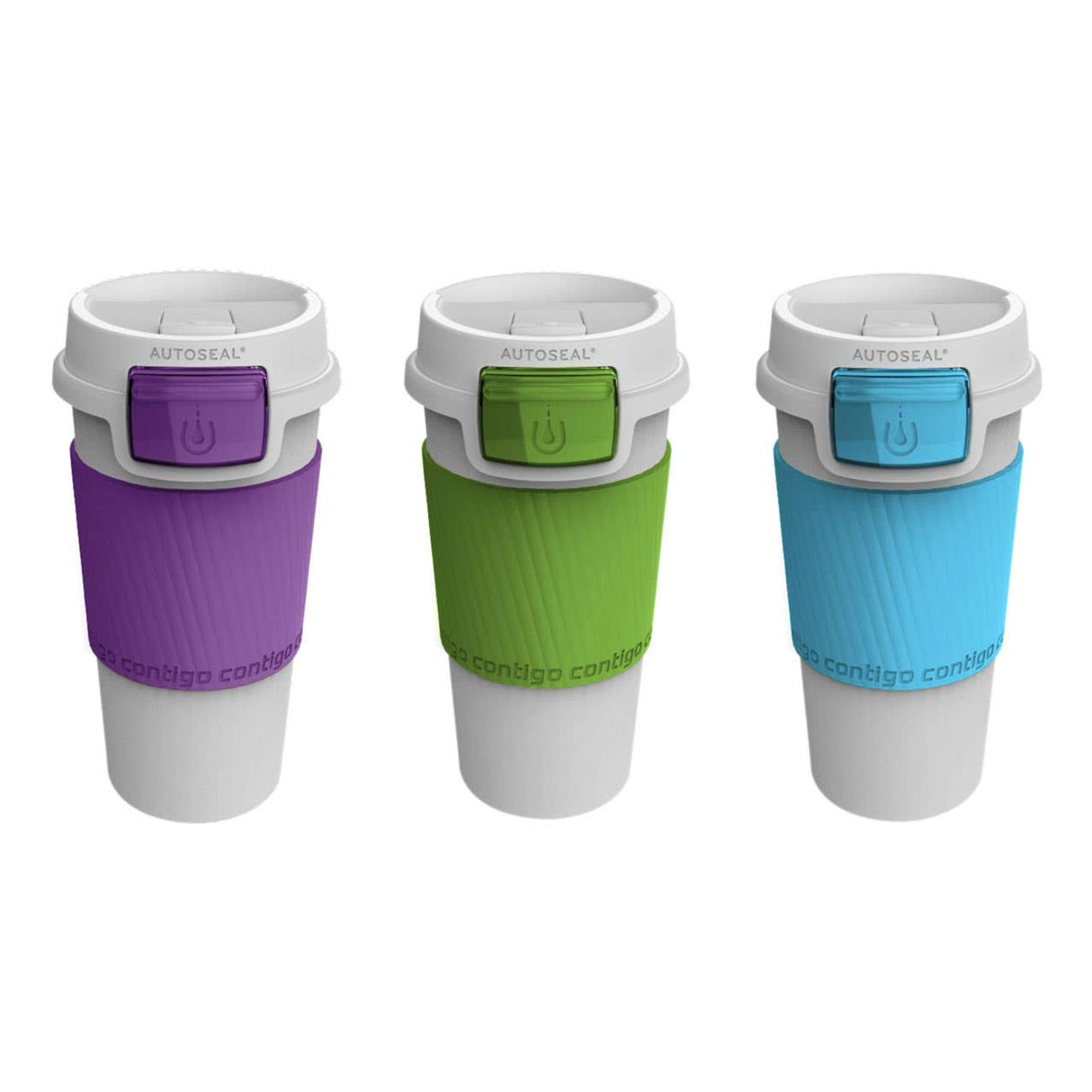 Contigo Morgan White And Lilac Autoseal Mug - 355Ml
