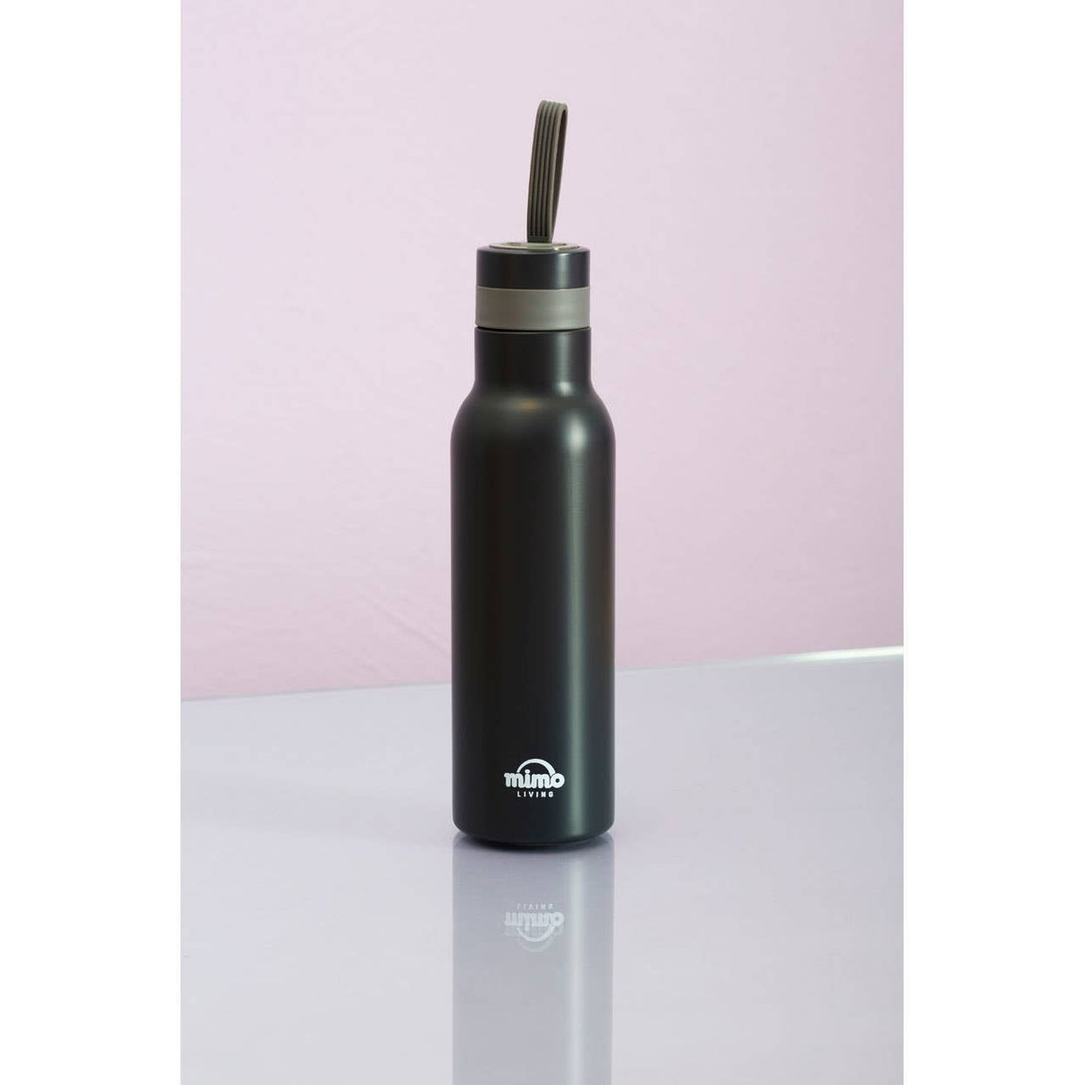 Mimo Grey Matte Sports Bottle – 500Ml