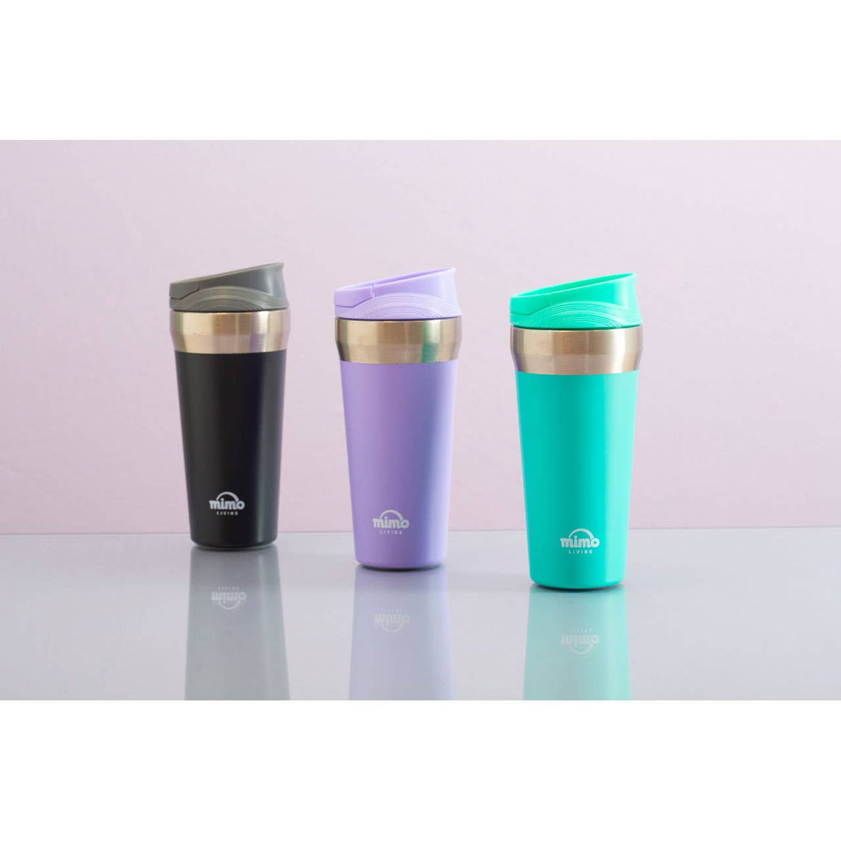 Mimo Turquoise Travel Mug – 380Ml