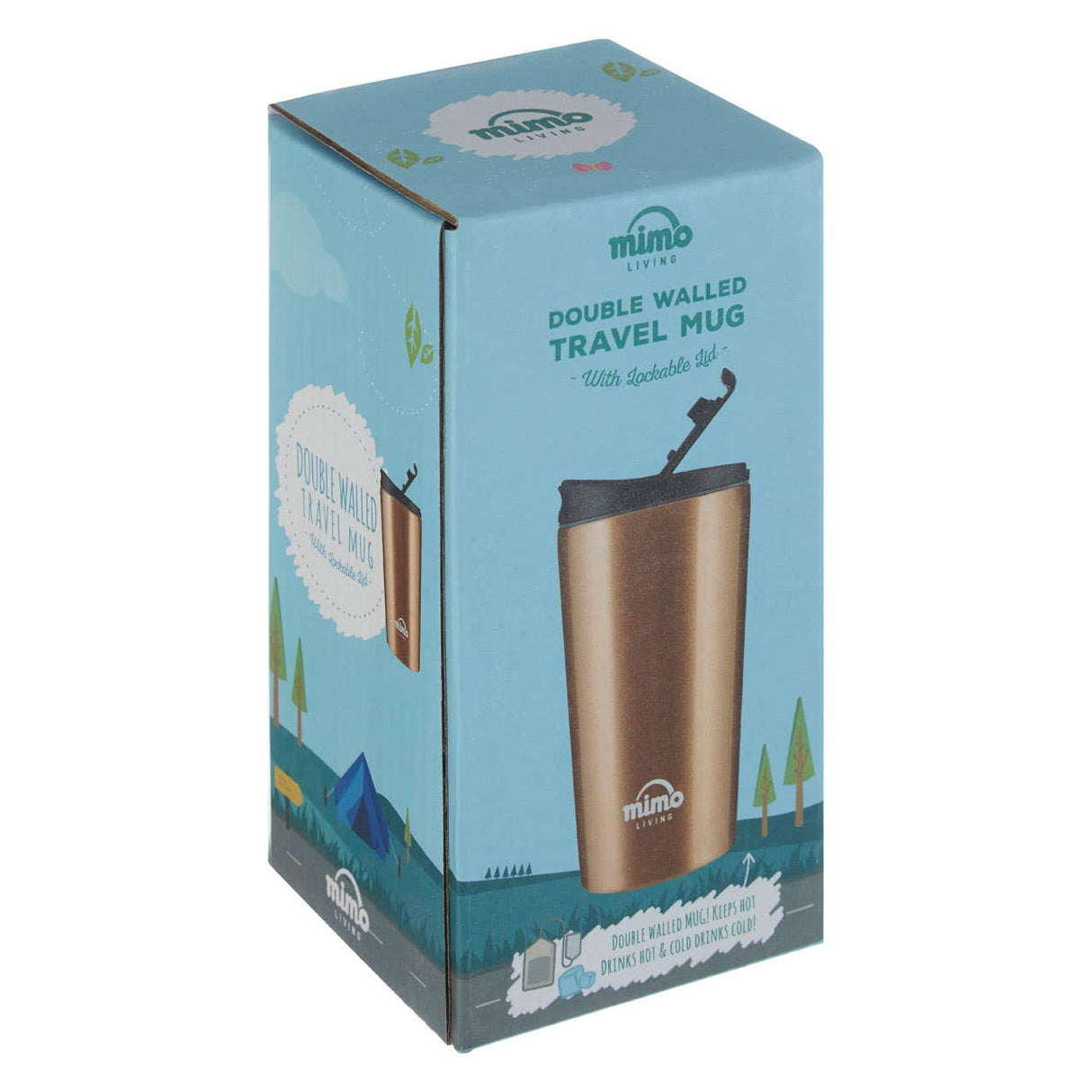 Mimo Gold / Black Mug – 250Ml