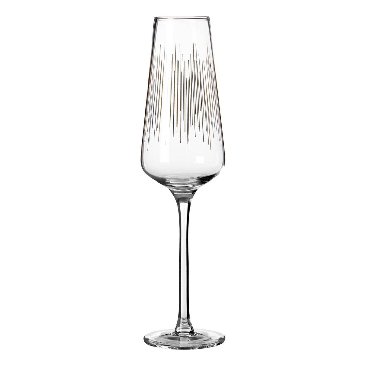 Deco Champagne Glasses - Set Of 4