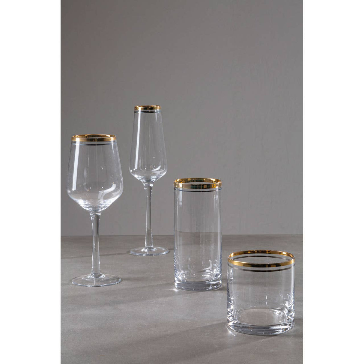 Charleston Champagne Glasses - Set Of 4