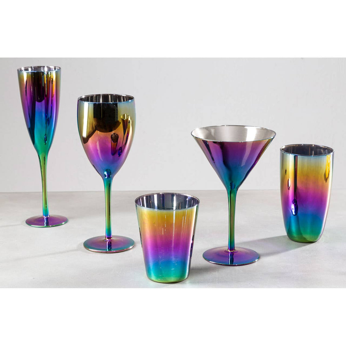 Aurora Glass Tumblers – 390Ml
