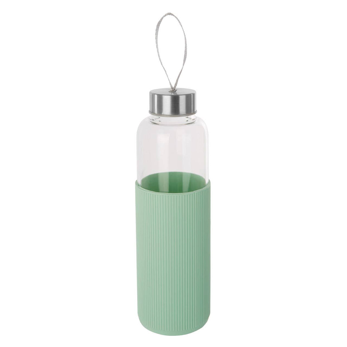 Mimo Glass Mug With Mint Silicone Sleeve