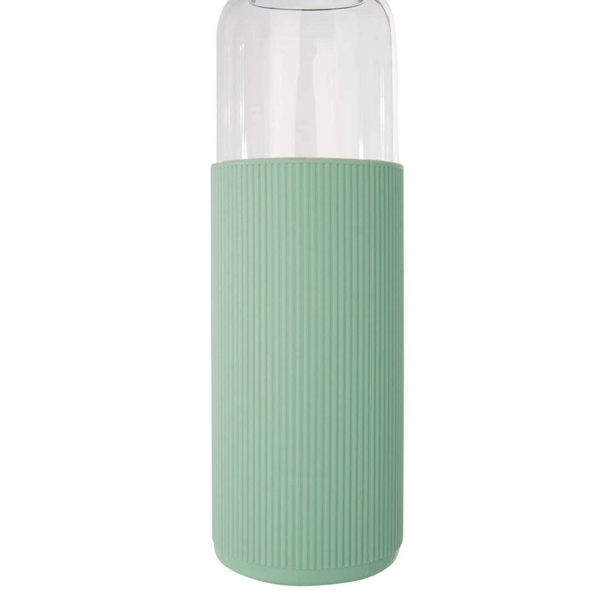 Mimo Glass Mug With Mint Silicone Sleeve