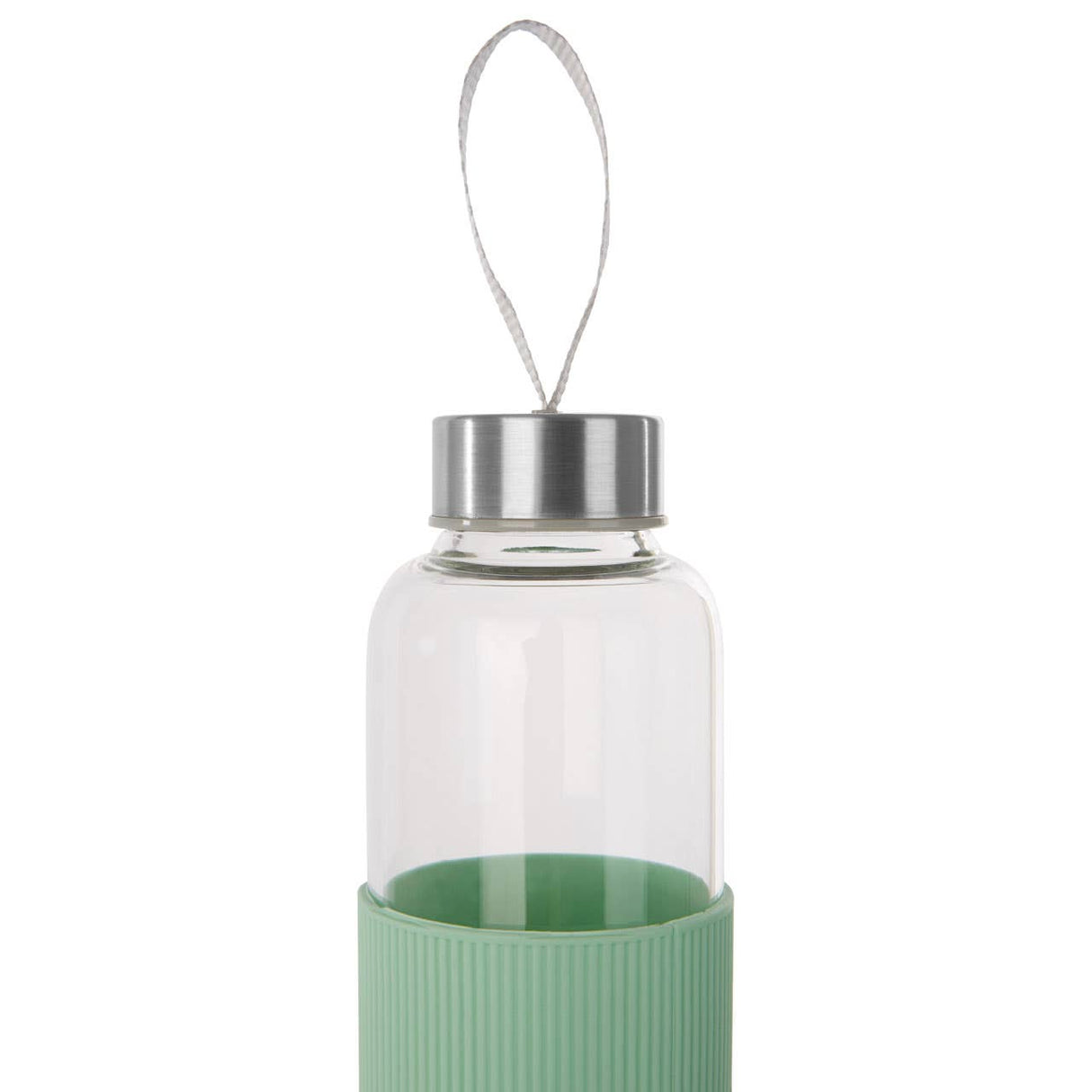 Mimo Glass Mug With Mint Silicone Sleeve