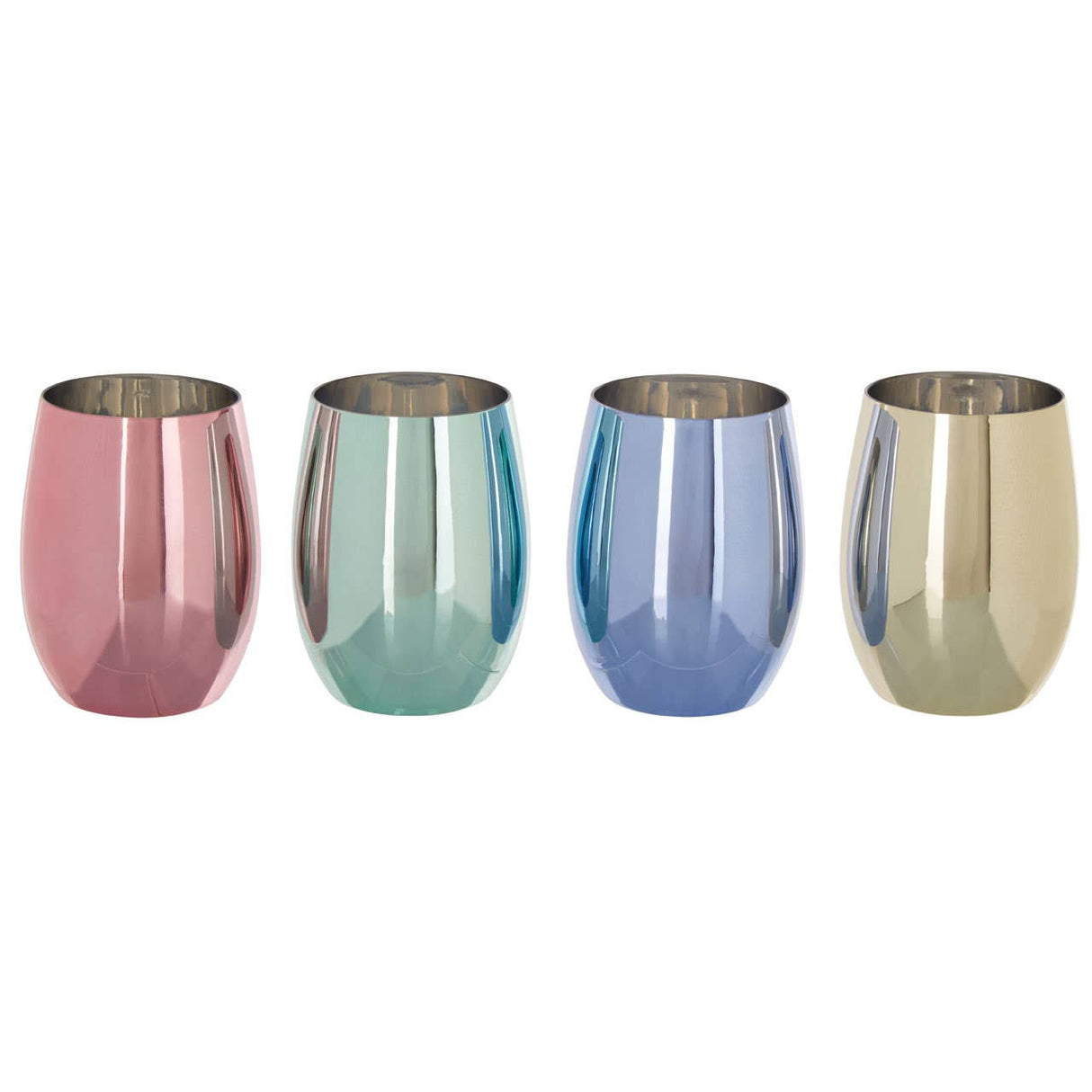 Mimo Set Of 4 Assorted Colours Tumblers