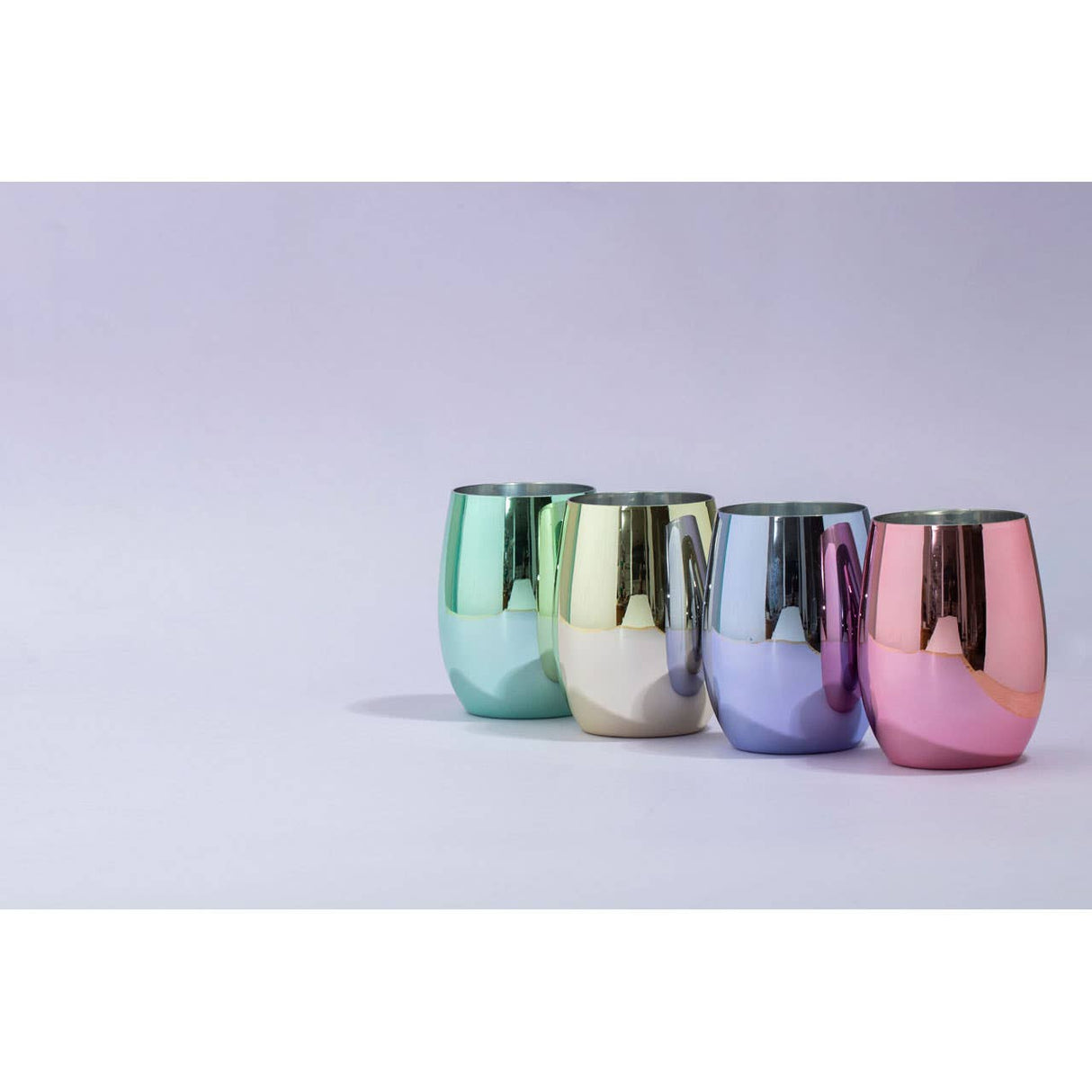 Mimo Set Of 4 Assorted Colours Tumblers