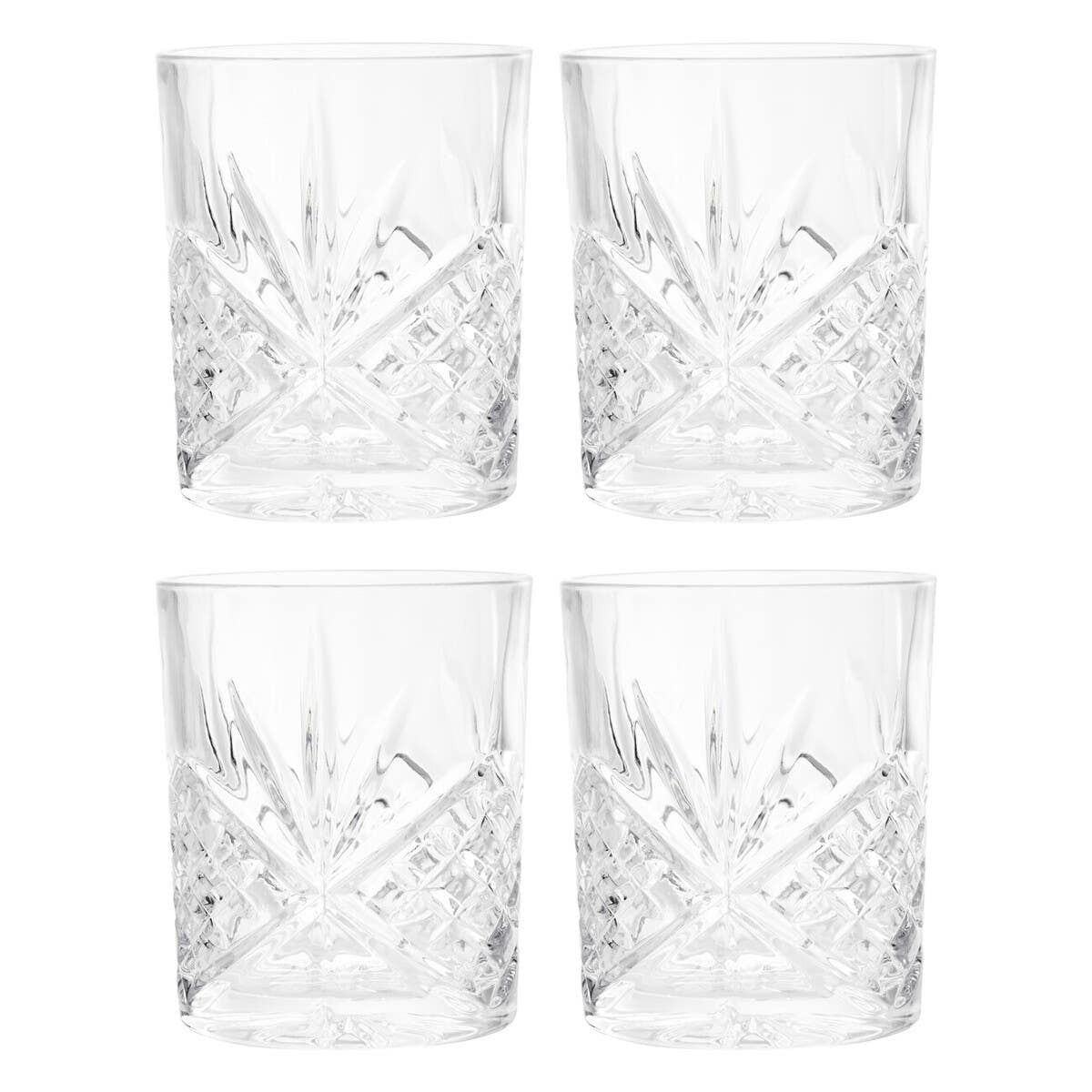 Beaufort Set of 4 Crystal Tumblers