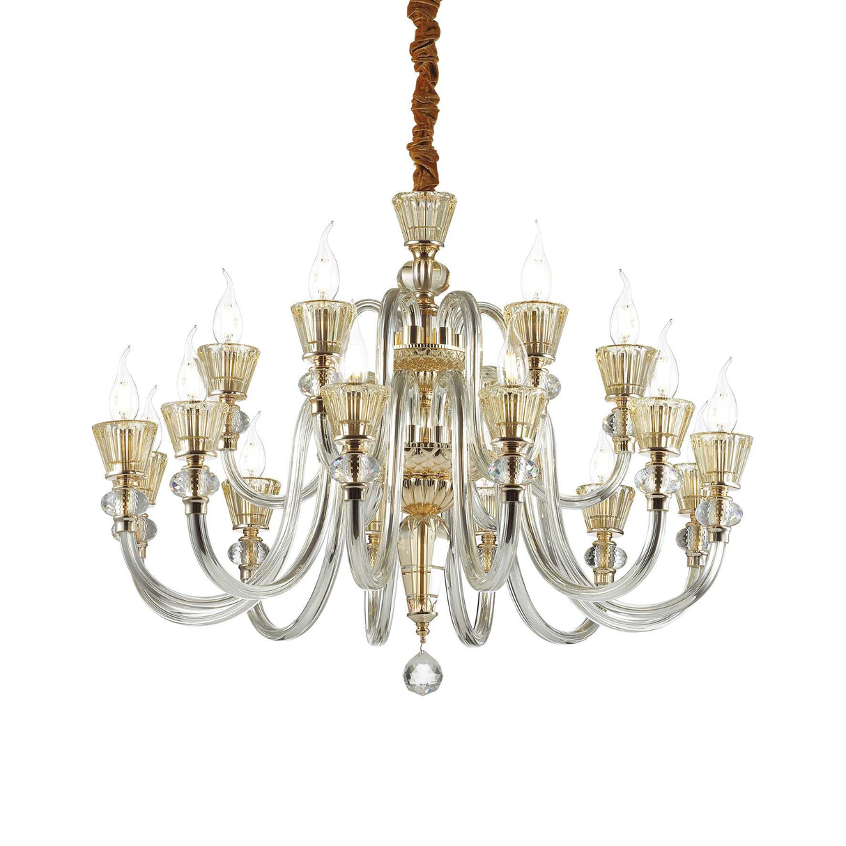 Elegant Strauss Multi-Bulb Chandelier