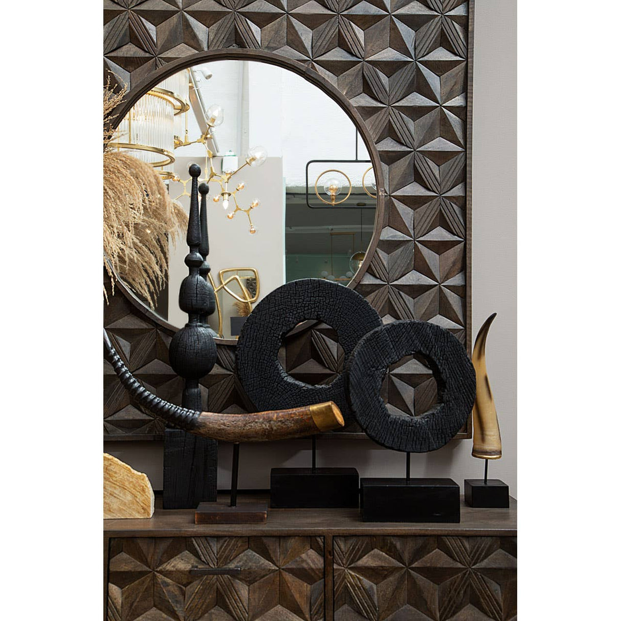 Rustic Wooden Finial