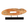 Fidel Natural Mango Wood Slice Sculpture