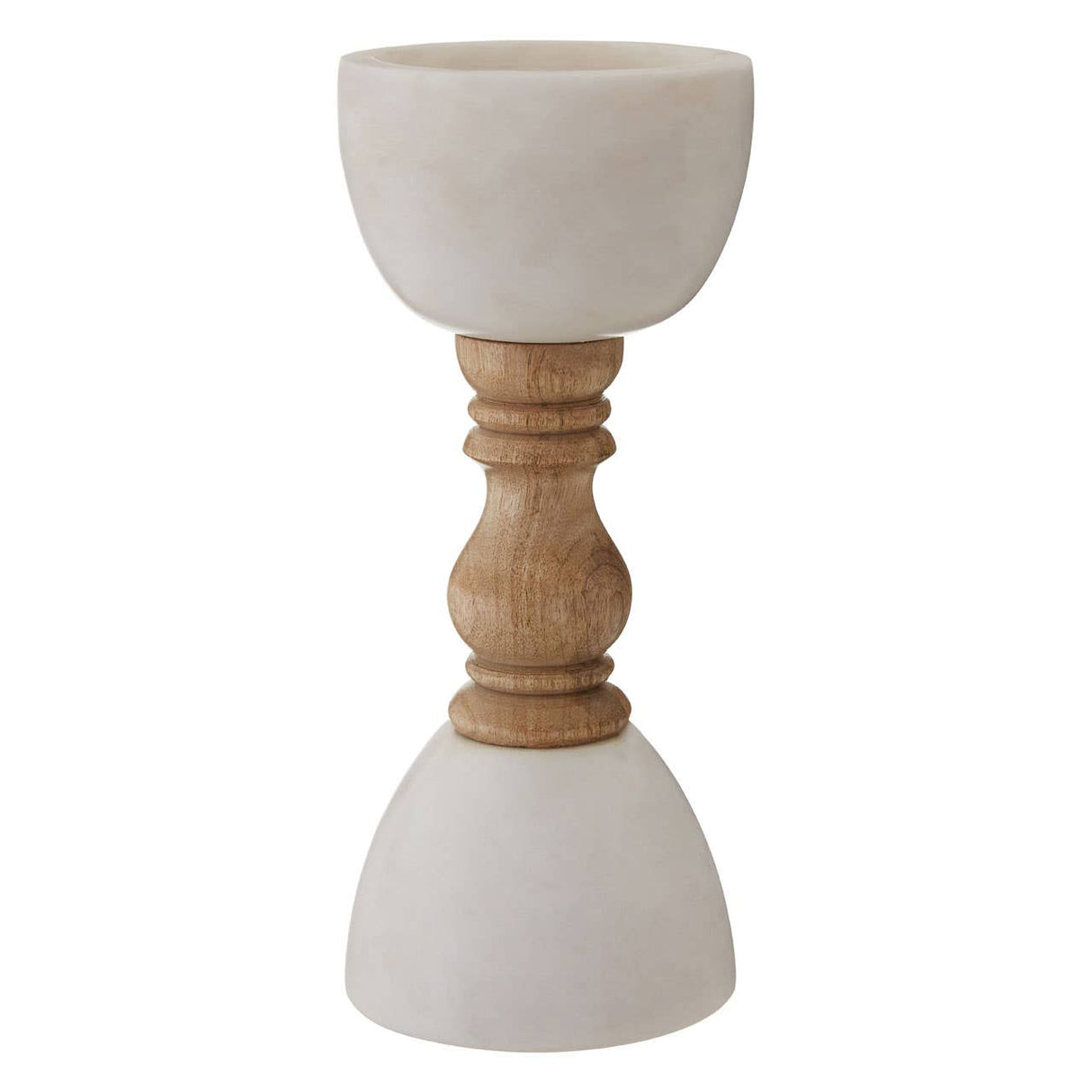 Sena Candle Holder With Decorative Stem