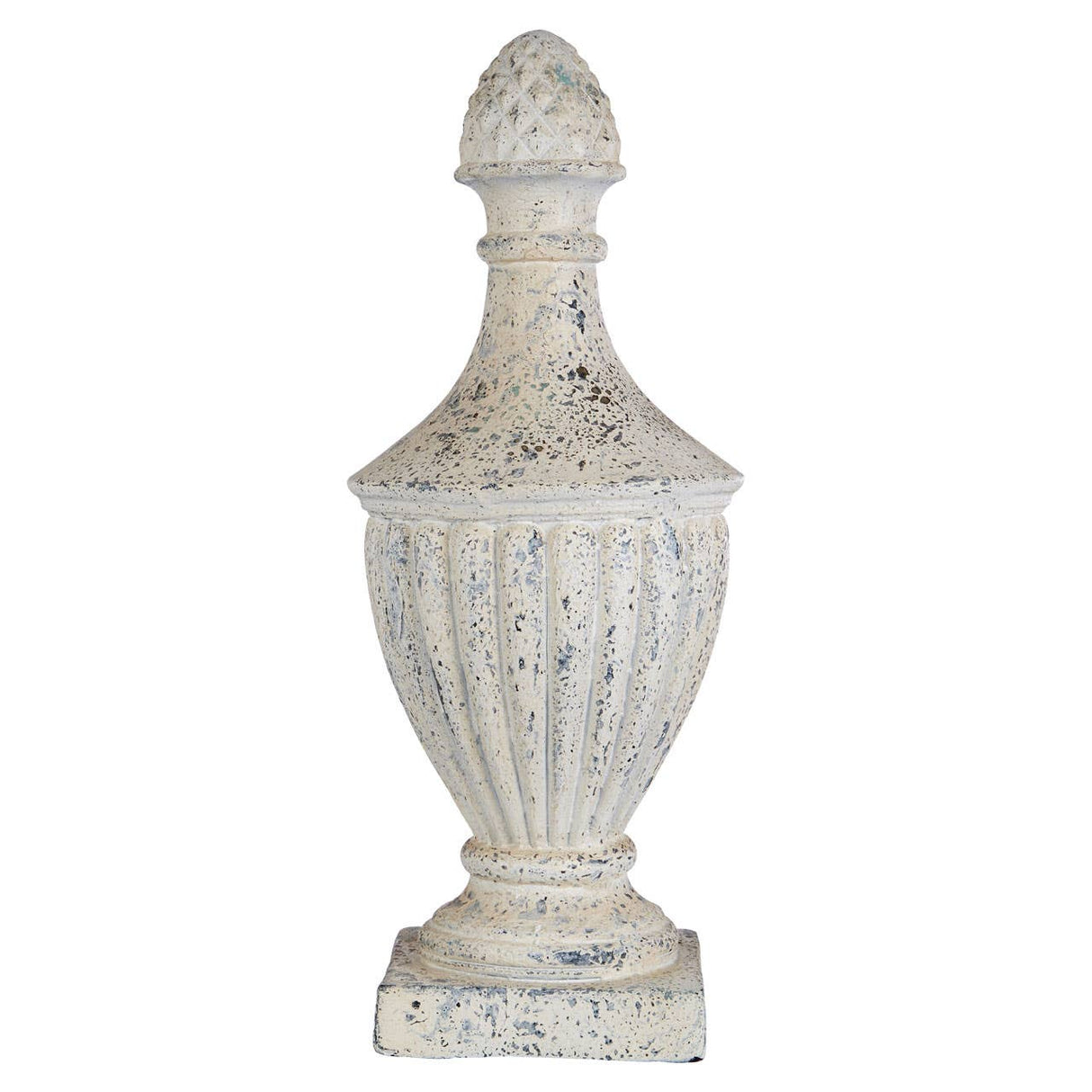 Plato Light Stone Effect Urn - 25Cm