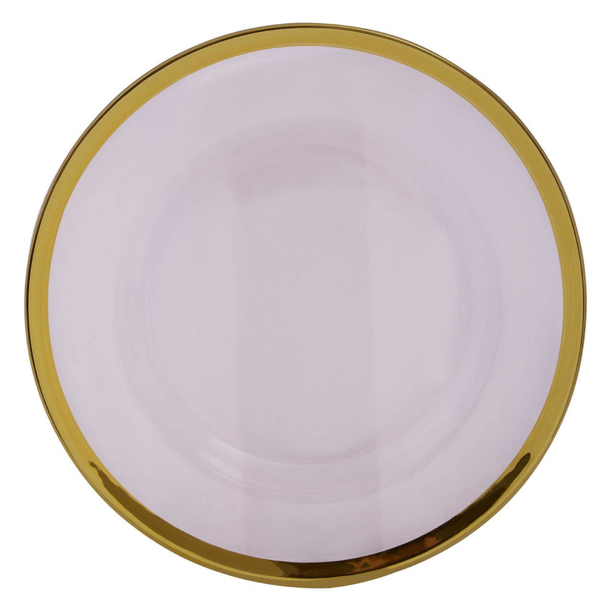 27Cm Dinner Plate With Gold Rim