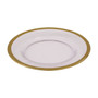 21Cm Side Plate With Gold Rim
