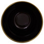 15Cm Black Glass Bowl