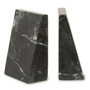 Marris Set of Two Black Marble Bookends
