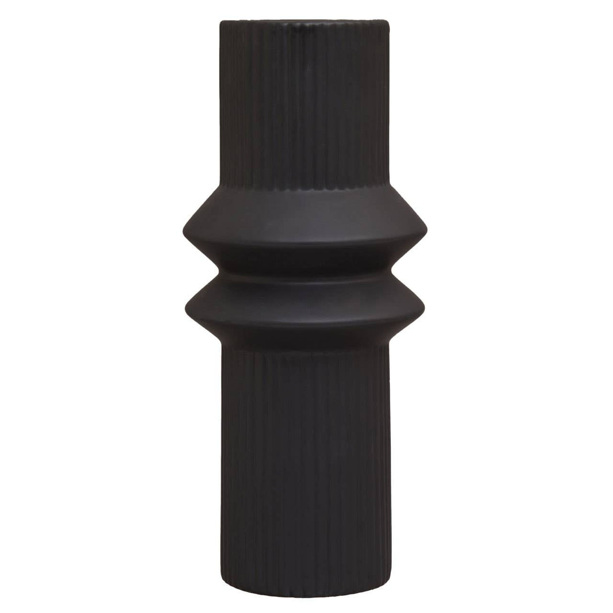 Fabia Black Vase