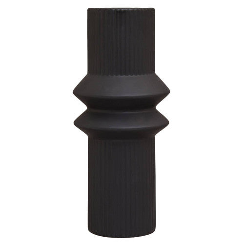 Fabia Black Vase