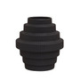 Fabia Black Small Vase