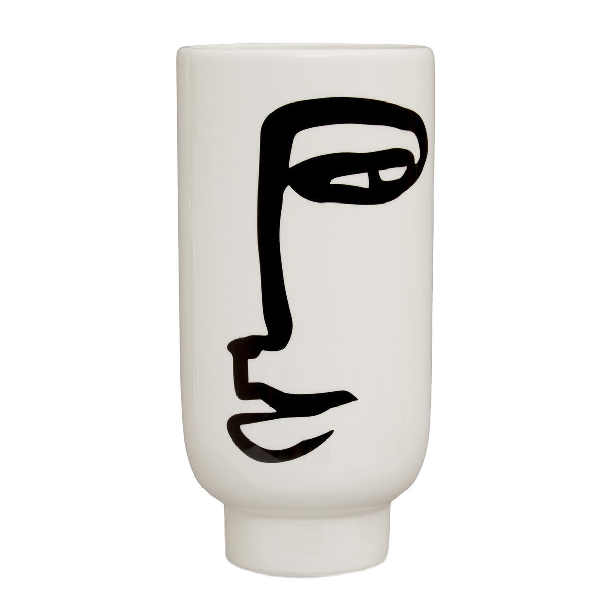 Fabia Black And White Large Vase