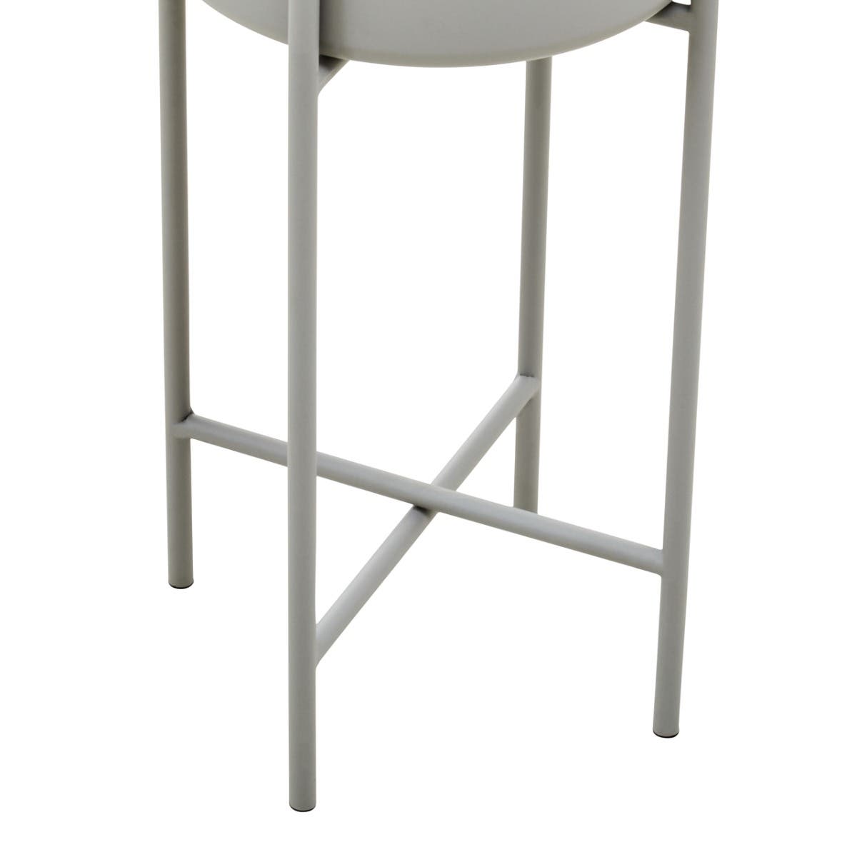 Trosa Large Grey Floor Standing Planter