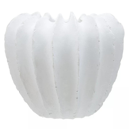 Broc White Textured Vase