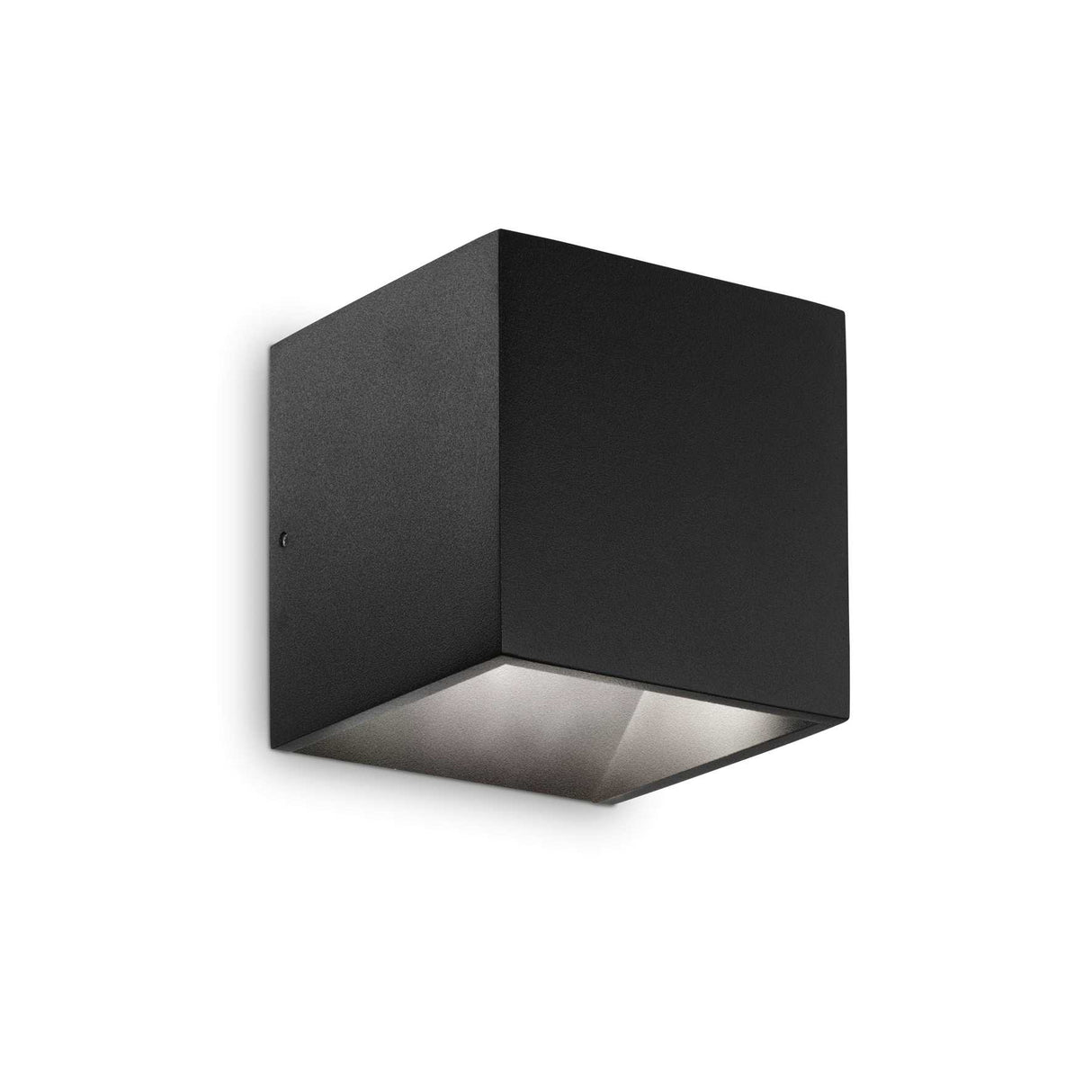 Modern Rubik Cube Wall Light in Matte Black